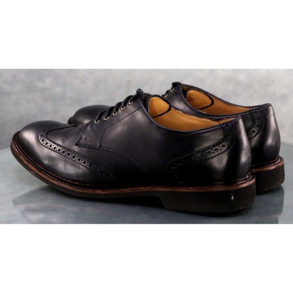 Cole Haan Phinney Men\'s Wingtip Dress Shoes Size 10.5 Leather Black C12198 main image 11